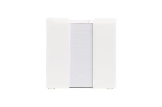 Paper pad 10x10x10cm FSC in cube box with stationery compartments White