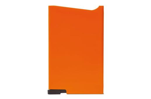 RFID Anti Skimming Kunststoff-Kartenhalter Orange