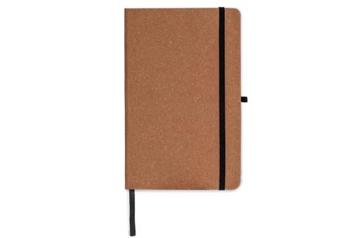 Recycled leather A5 hardcover Light brown