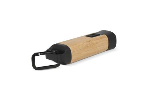 Rechargable R-ABS & Bamboo Torch Black