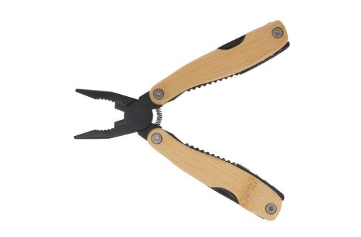 Multi-tool bamboo 8 functions Black