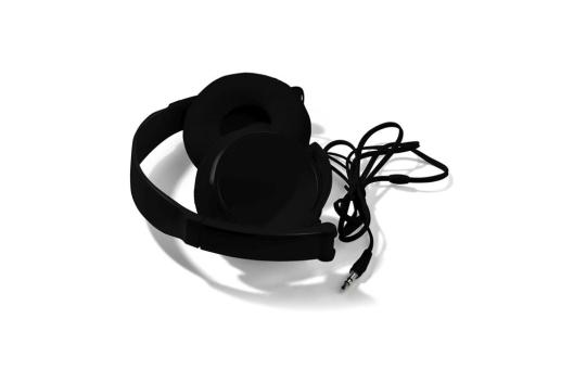 On-ear headphone rotatable Black