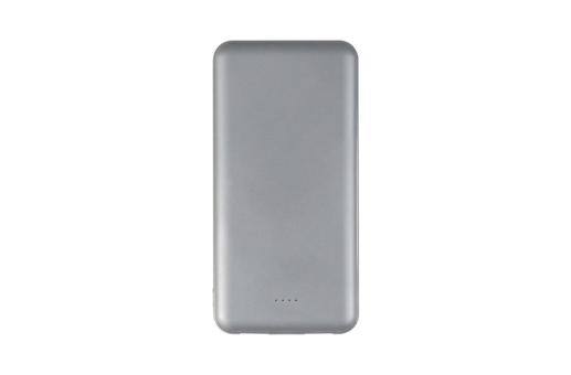 Powerbank „Elite“ Metallic-Edition 8.000mAh Silber