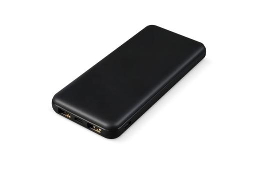 Powerbank „Elite“ inkl. Wireless-Charger, 5W, 8.000mAh Schwarz