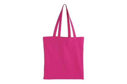 Shoulder bag cotton OEKO-TEX® 140g/m² 38x42cm Pink