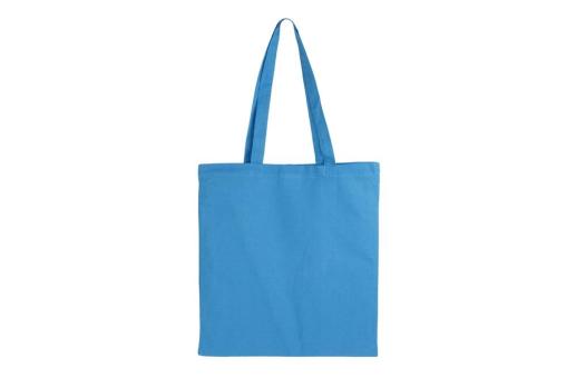 Shoulder bag cotton OEKO-TEX® 140g/m² 38x42cm Light blue