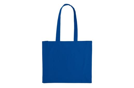 Umhängetasche baumwolle OEKO-TEX® 140g/m² 40x10x35cm Blau