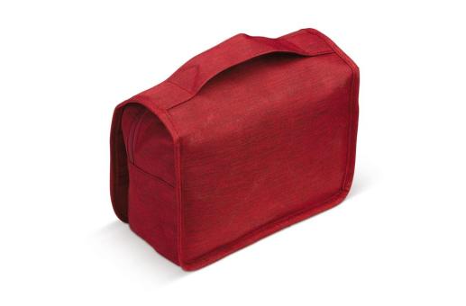 Toiletries kit travel Red