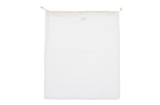 Reusable food bag OEKO-TEX® cotton 40x45cm White