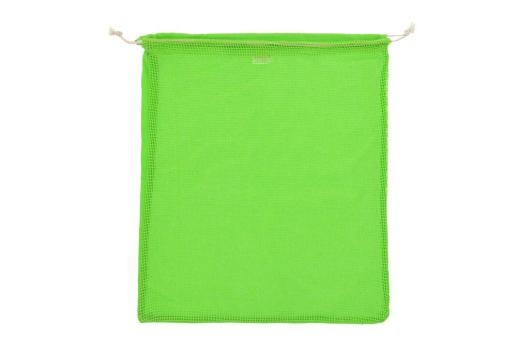 Reusable food bag OEKO-TEX® cotton 40x45cm Light green