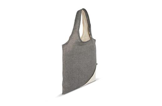 Einkaufstasche Recycelte Baumwolle OEKO-TEX® 140g/m² 38x42cm Grau