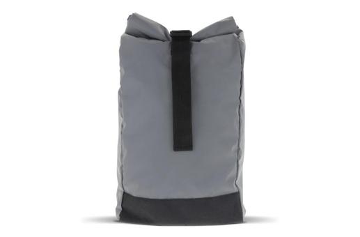 Reflective roll top backpack 26x13x50cm Convoy grey