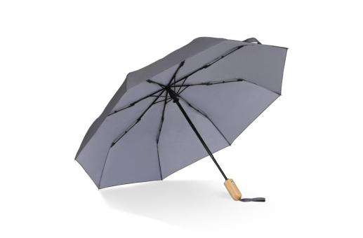 Foldable umbrella 21” R-PET auto open Convoy grey