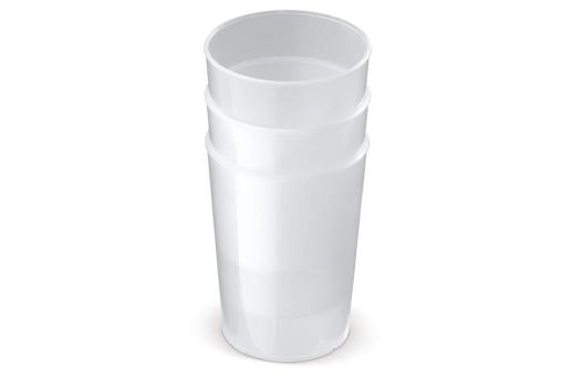 Ecologic cup PP 250ml Transparent