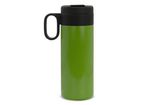 Thermo bottle Flow with handle 400ml Light green