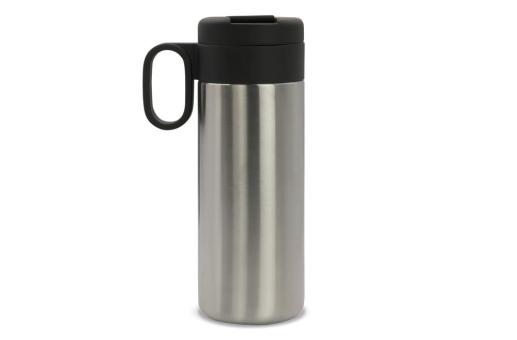 Thermo bottle Flow with handle 400ml Silver