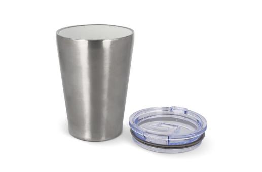 T-ceramic thermo mug Murray with lid 300ml Silver