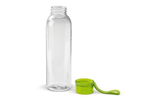 Water bottle Tritan 600ml Transparent green