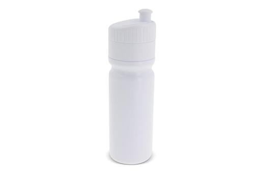 Sports bottle with edge 750ml White