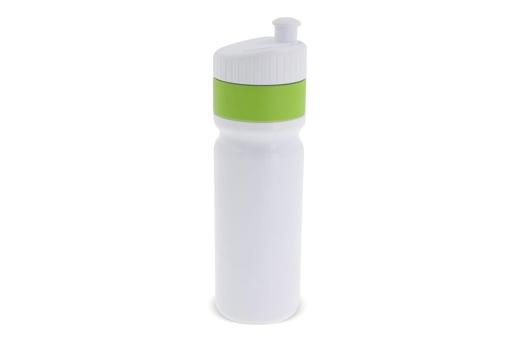 Sports bottle with edge 750ml Frog/white