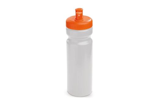 Sportflasche mit Zerstäuber 750ml Orange/weiß