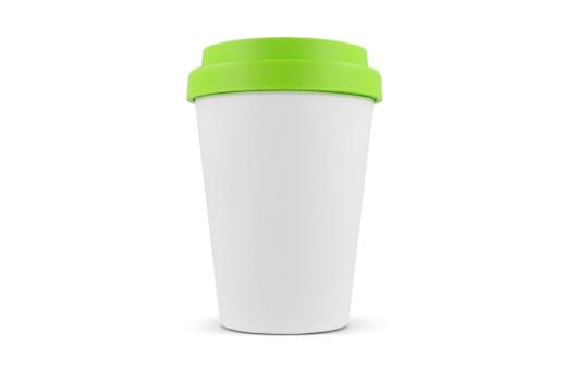 RPP Kaffeetasse Weißer Körper 250ml Weiß/grün