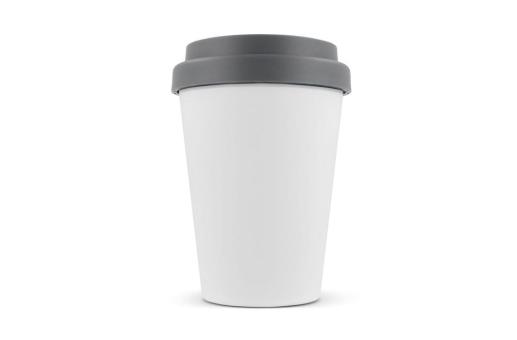 RPP Kaffeetasse Weißer Körper 250ml Weiß/grau