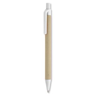 CARTOON Papier/Mais PLA Kugelschreiber Weiß