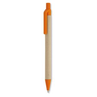 CARTOON Papier/Mais PLA Kugelschreiber Orange