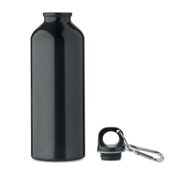 REMOSS Recycled aluminium bottle 500ml Black