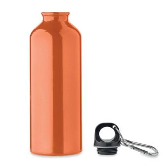 REMOSS Recycled aluminium bottle 500ml Orange