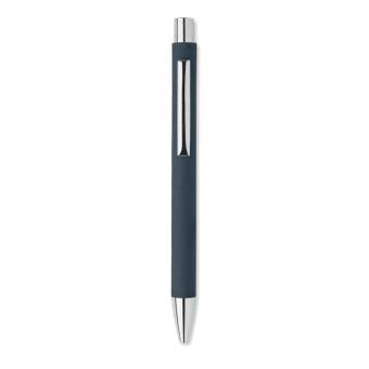 OLYMPIA Recycled paper push ball pen Navy