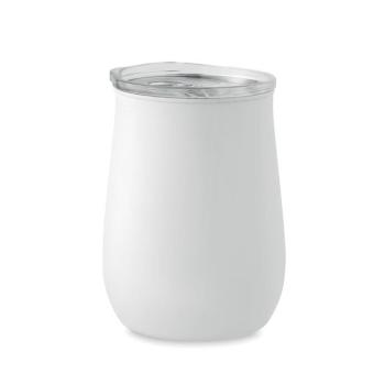 URSA Recycled stainless steel mug White