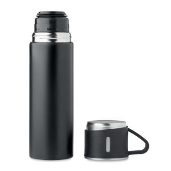 TONIA Double wall bottle 420 ml Black