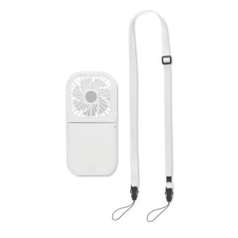 STANDFAN Powerbank mit Ventilator Weiß