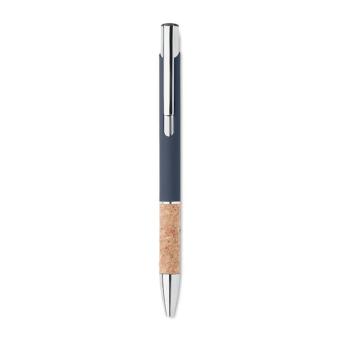 VERIA Push button aluminium pen Aztec blue