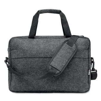 PLANA 13" Laptop Tasche RPET-Filz Steingrau