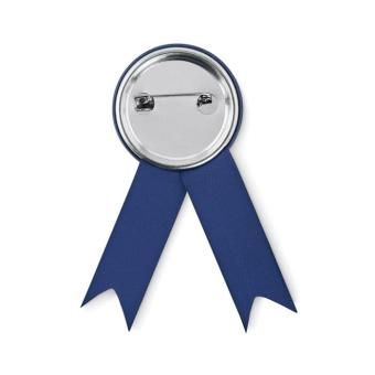 LAZO Ribbon style badge pin Navy