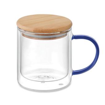 FARBI Double wall borosilicate mug 