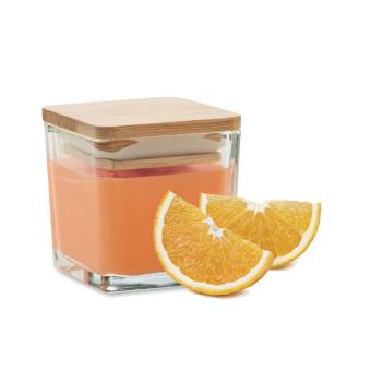 PILA Kerze im Glas 50g Orange