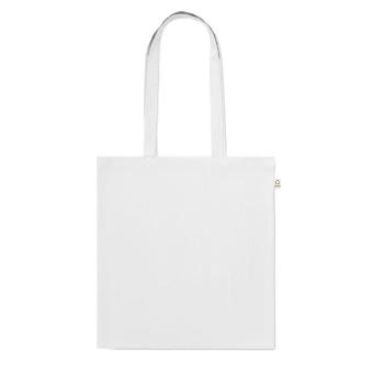 VIVEKA COLOUR Recycled cotton shopping bag White