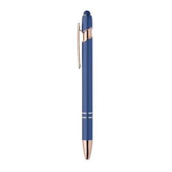 SCRIBBLE Recycled aluminium pen Aztec blue