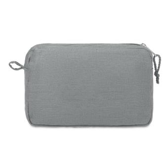 NAIMA COSMETIC Hemp toilet bag hemp 200 gr/m² Convoy grey