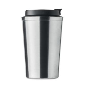 BRACE Double wall tumbler 350 ml Flat silver