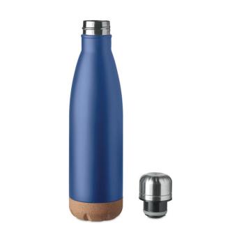 ASPEN CORK Double wall bottle 500 ml Aztec blue