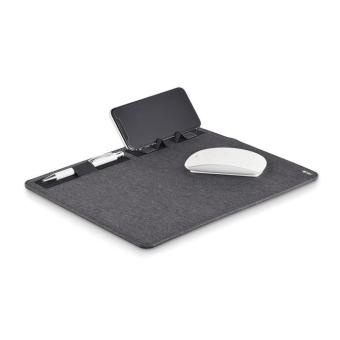 SUPERPAD RPET mouse mat charger 15W Stone