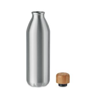 ASPER Trinkflasche Aluminium 550 ml Silber matt