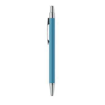 DANA Recycled aluminium ball pen Turqoise