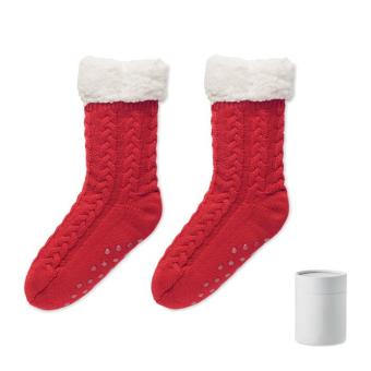 CANICHIE L Anti-Rutsch-Socken Gr. L Rot