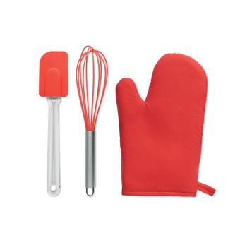 DATEKI Baking utensils set Red